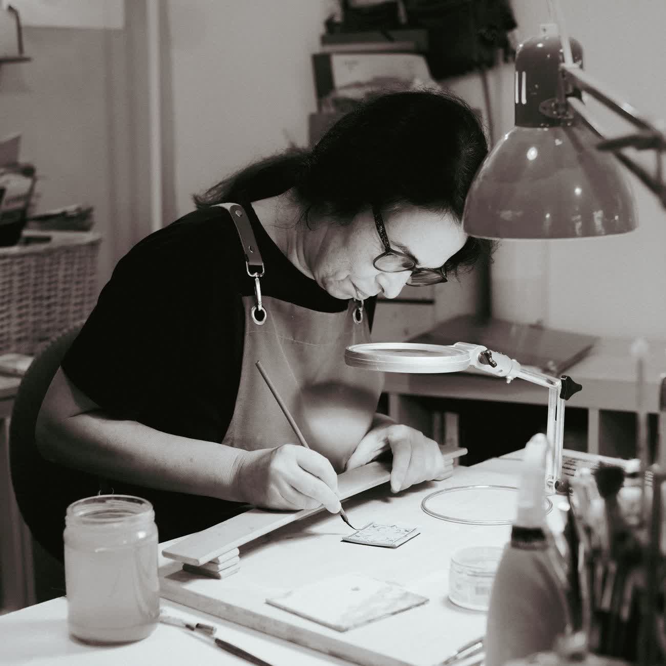 Marta Loosová, KERAMIKA A TEXTIL